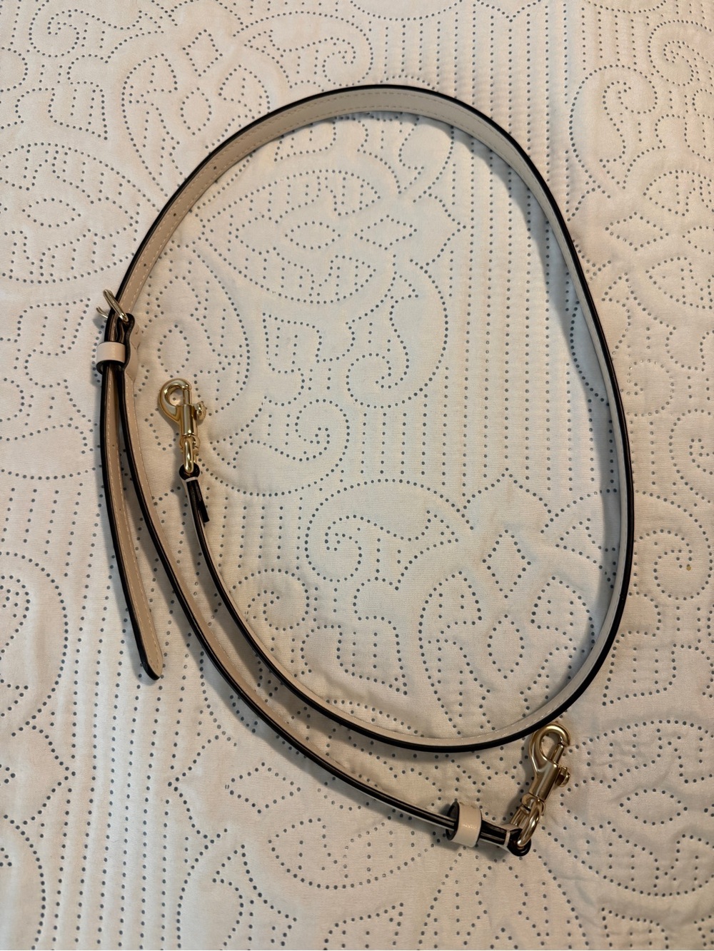 Coach Women’s Ivory Purse Strap New Without Tags - Strap Only -